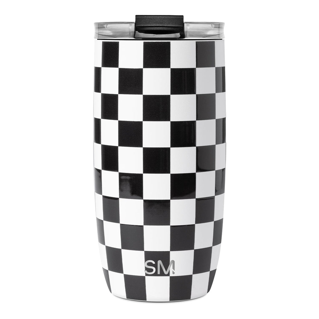 Voyager Tumbler with Clear Flip Lid & Straw