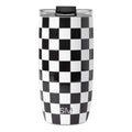 Voyager Tumbler with Clear Flip Lid & Straw