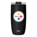 NFL Voyager Tumbler with Clear Flip Lid & Straw