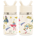 Summit Kids Plastic Water Bottle with Straw Lid
