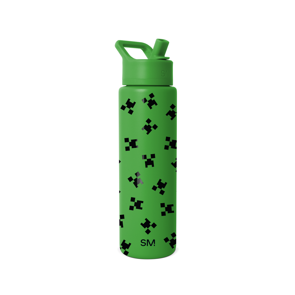 Summit Water Bottle with Straw Lid